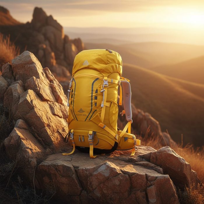 AI One 35+5L Hiking Backpack – Waterproof Trekking & Camping Backpack | Outdoor Backpack Bangladesh - Image 5