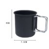 Portable Folding Aluminum Camping Cup – Lightweight Outdoor Travel Mug | Camping Cup Bangladesh