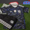 Argentina Away Kids Set Jersey and Shorts Football Kit