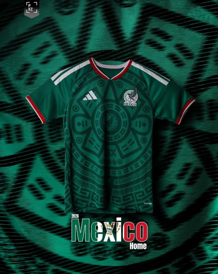 Mexico 2026/27 Home Jersey Player Version Authentic Football Kit