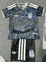 Argentina Away Kids Set Jersey and Shorts Football Kit