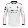 Real Madrid Home Jersey 2026/27 Player Edition Full Sleeve – White | Adult Football Jersey