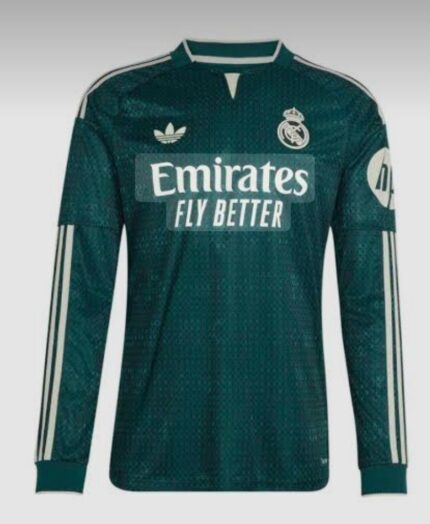 Real Madrid 2026/27 Away Kit –Player addition  Replica Jersey Full sleep